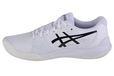 ASICS Homme Gel-Challenger 14 Clay Sneaker, White/Black, 39.5 EU