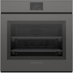 Fisher & Paykel Series 11 60cm 23 Function Combination Steam Oven Grey Glass