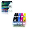 Tonerweb Epson Expression Premium XP-625 - Blekkpakke 26XL (1 x sort 24,6 ml/3 farge 14,6 ml) Erstatter T2636 2P2621-C13T26364010 52106