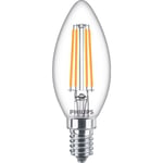 10 st CorePro LED-ljus 6,5W 840 E14 B35 klar 806 lumen