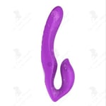 LCC® lesbiska sexleksaker för par Dildo Vibrator Penetration Dildos Strap on Straps Dubbel vibrerande Strapon - Lila typ