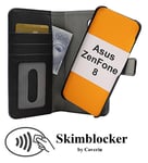 Skimblocker Magnet Fodral Asus ZenFone 8 (ZS590KS) (Svart)