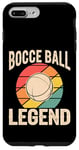 Coque pour iPhone 7 Plus/8 Plus Boule de pétanque vintage Legend Retro Sports