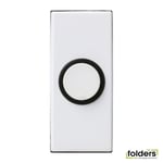 HONEYWELL Sesame Push DoorBell. Wired. IP40. Fixings Included.