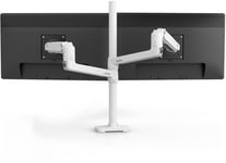 LX Dual Stacking Arm - Tall Pole - White/Grey