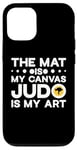 Coque pour iPhone 12/12 Pro The Mat Is My Canvas Judo Martial Art Lovers