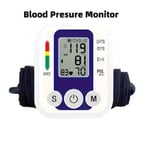 2024 Digital Automatic Blood Pressure Monitor Upper Arm BP Machine Heart Rate