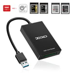 Lecteur de carte mémoire USB 3.0/Type C XQD,transfert de données,lecture pour Sony XQD série M/G,Lexar,marque,pour Windows/Mac - Type USBA XQD Card Reader