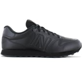 New Balance GM 500 ZB2 Leather Men's Sneakers Black Casual Shoe NEW