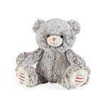 Kaloo - Rouge 31 Cm Prestige Grey Maé The Bear Musical Plush - Soft-Furred Bear Plush - Baby’S Soft Toy - Soothing La Le Lu Melody - Weighted Legs - 0 Months +, K223004