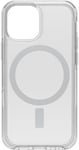 OtterBox Symmetry Clear ja MagSafe (iPhone 13 mini) - Läpinäkyvä