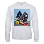 Sweat Shirt Homme Carrie Fisher Bikini Plage Dark Vador Star Wars Cinema