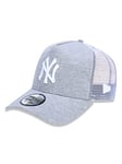 New Era Adjustable Trucker Cap - New York Yankees grey