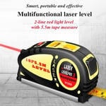 Infrared Laser Tape Measure Level Line Lasers  Measuring Diagnostic Tool