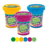 CRAZE Magic Slime Shake IT 3X 150 ml de slime coloré pour enfants pour faire votre propre mélange de slime DIY, lot de set de slime, jouets pour enfants, 31001