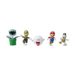 Pack de 5 Figurines - JAKKS PACIFIC - Super Mario Bros : Mario Boo! - 10 cm - Neuf