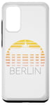 Coque pour Galaxy S20 Berlin Skyline Allemagne Retro Vintage Sunset I Love Berlin