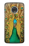 Innovedesire Peacock Case Cover For Motorola Moto G7, Moto G7 Plus