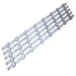 5 PCS/lot 8LED (3 V) 660mm LED bande de rétro-éclairage pour LG 32 pouces TV 6916L-3148C V18 32 V18 DRT 3148