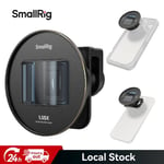 SmallRig 1.55XT Anamorphic Lens for Phone,2.76:1 Widescreen Cinematic Blue Flare