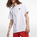 T-Shirt Nike Homme Manche Courte ar4997 101 Vêtement de Sport Blanc Swoosh