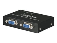 Black Box Compact Vga Video Splitter - Linjedelare För Video - 2 X Vga - Skrivbordsmodell