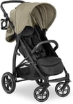 NEW Hauck Rapid 4D Compact & One Hand Folding Pushchair with Raincover - Olive