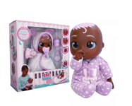 Cry Babies Newborn Molly Interactive Baby Doll w 20+ baby Sounds Toy New w Box