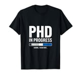 Future PhD Medical Doctor In Progress Bar Student Graduation T-Shirt