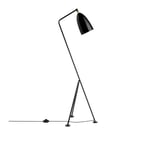 Gubi - Gräshoppa Floor Lamp - Black Glossy - Läslampor - Greta Magnusson Grossman - Svart