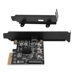 USB PCIE Card Type C PCI-Express 4X to USB 3.2 Gen 2X2 (20Gbps) ASM32425935