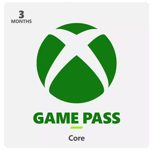 Xbox Live Gold / Game Pass Core 3 Month Membership | Series S X 👍 (All Regions)