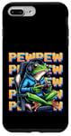 iPhone 7 Plus/8 Plus Cute Gaming Frog Pew Video Game Graphic Men Boys Kids Women Case