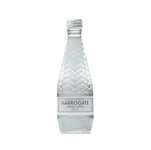 24 x Bottles Harrogate Sparkling Spring Water Glass Bottle 330ml + Free 24h Del