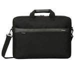 Targus GeoLite EcoSmart Slim Brief - Sacoche pour ordinateur portable - 15" - 16" - noir