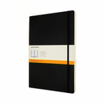 Moleskine Classic Ruled Notebook - A4 Size - Hard Cover - Black