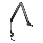 Elgato Wave Mic Arm - Perche de studio haut de gamme avec passe-câbles, pince pour bureau, adaptateurs 1-4", entièrement réglable, idéale pour podcasts, streaming, jeux, télétravail, enregistrement