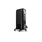 DE LONGHI V550715BG Radiateur A Huile 1500 Watt 7 Éléments 45MC Noir