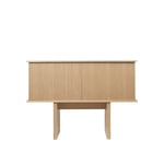 Ferm Living - Stilig sidebord enkelt naturlig eik - Sidebord - Tre farget - Tre