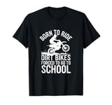 Funny Dirt Bike Art For Boys Girls Motocross Dirt Bike Rider T-Shirt