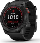 Garmin Fenix 7X Solar 51mm Slate Gray/Black, musta