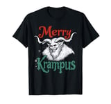 Merry Krampus Christmas Ugly Monster Men Women Kids Funny T-Shirt