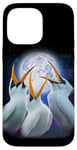 iPhone 14 Pro Max 3 Tropicbirds Howling At The Moon Funny Tropicbird Birder Case