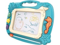 Woopie Woopie Scribble Magnetic Board Fargerike Frimerker Ocean Theme