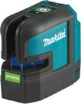 Makita SK105GDZ -ristiviivalaser, vihreä säde, itsetasaava, tarkkuus ± 0,3 mm/1 m, IP54