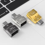 Flash Drive Converter USB Type-C Memory Card Reader For SD TF Card OTG Adapter