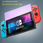 Protecteur D'écran En Verre Trempé Violet 9h, Anti-Lumière Bleue, Pour Nintendo Switch Lite Ns Lite