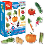 magdum 25 PCS LéGUME Aimant Enfant - Magnet Enfant - Animaux Magnetique - Jeux Aimanté Enfant - Magnet Frigo Enfant - Jeu Magnetique Enfant - Animaux Aimantés Magnétique Enfant - Jeux Aimanté