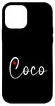 Coque pour iPhone 12 mini Cœur romantique Coco Sweet Girlfriend Saint-Valentin