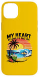 iPhone 14 Plus My Heart Belong To The Sea Beach Lifestyle Case